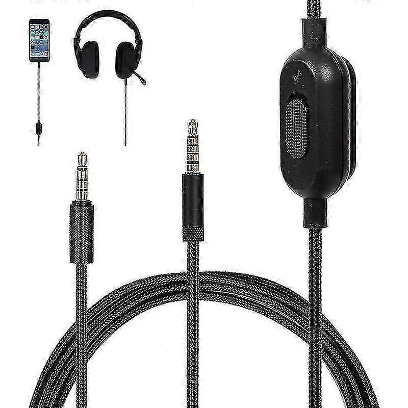 Replacement audio cable for Logitech Gpro X G233 G433 -