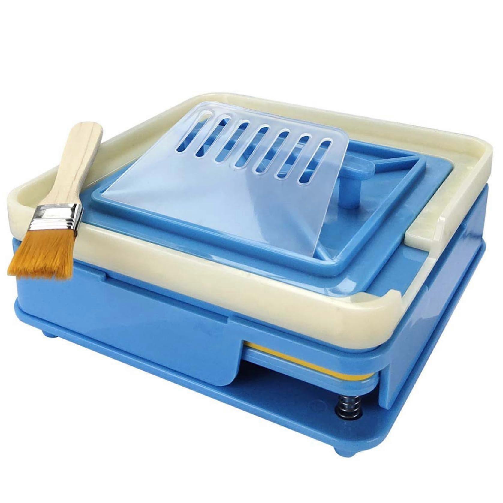 100Hole Manual Capsule Filling Machine with Expansion Filler for Hospital, Clinic, Laboratory, and Home Use, Includes Pill Crushers and Splitters.
