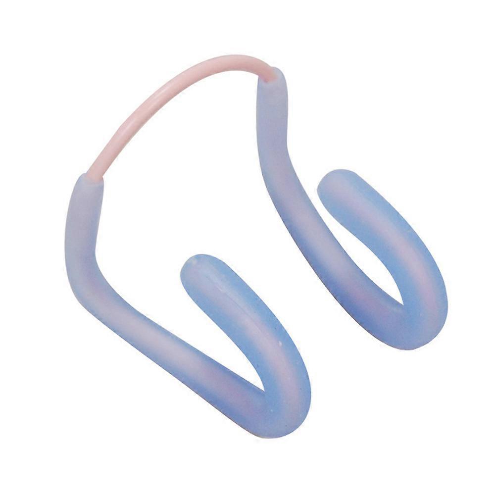 Grampo azul do nariz do silicone para nadar um projeto antiderrapante mais estável e confortável 0,5 polegadas