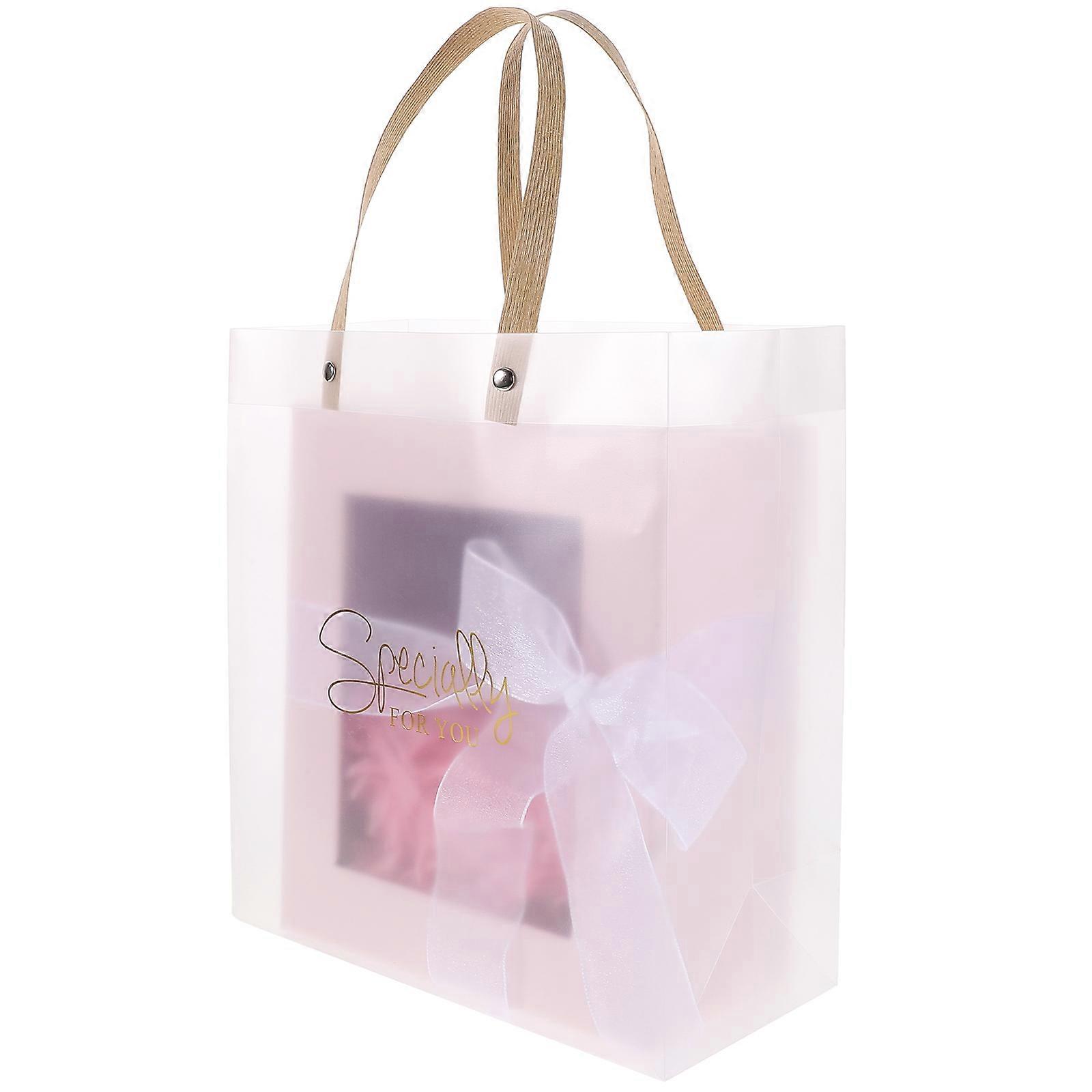 Spacious Party Favor Box Paper Material For Birthday Business Events Parties 20.3x18x9CM Storage Wedding Bridal Shower 1Set