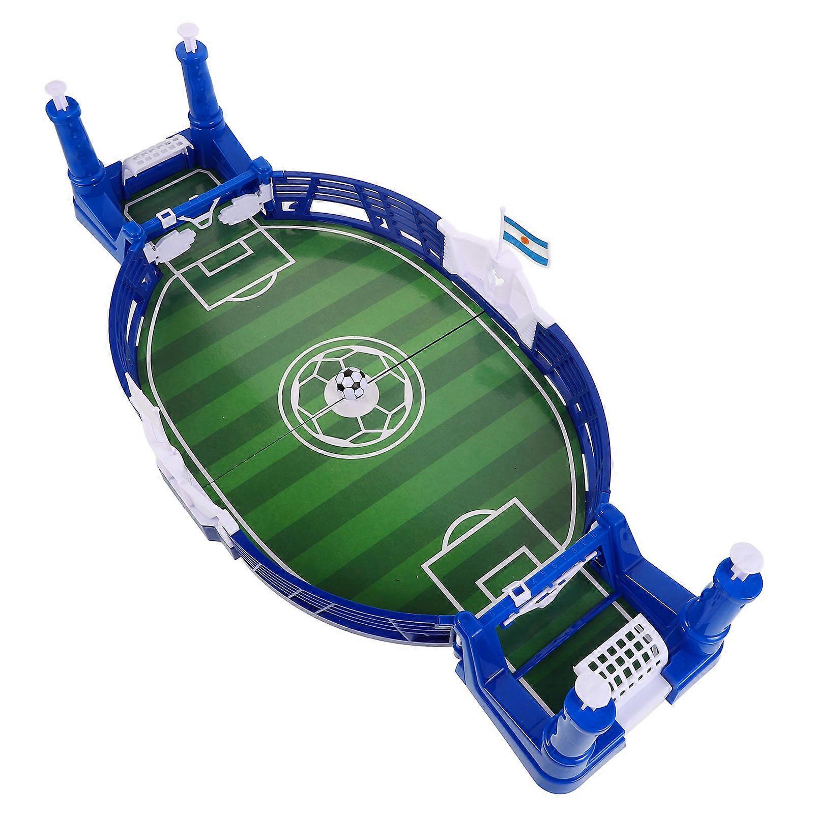 Soccer Table Game Mini Foosball Table Versatile Game Table Child Development Dual Player Mode 1 Set