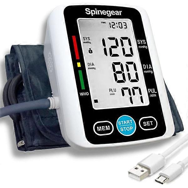 2025 dernier modèle de tensiomètre à domicile, NHS utiliser le Royaume-Uni CE approuvé numérique Brassard BP Machine USB Détection automatique du pouls Irrégulier.