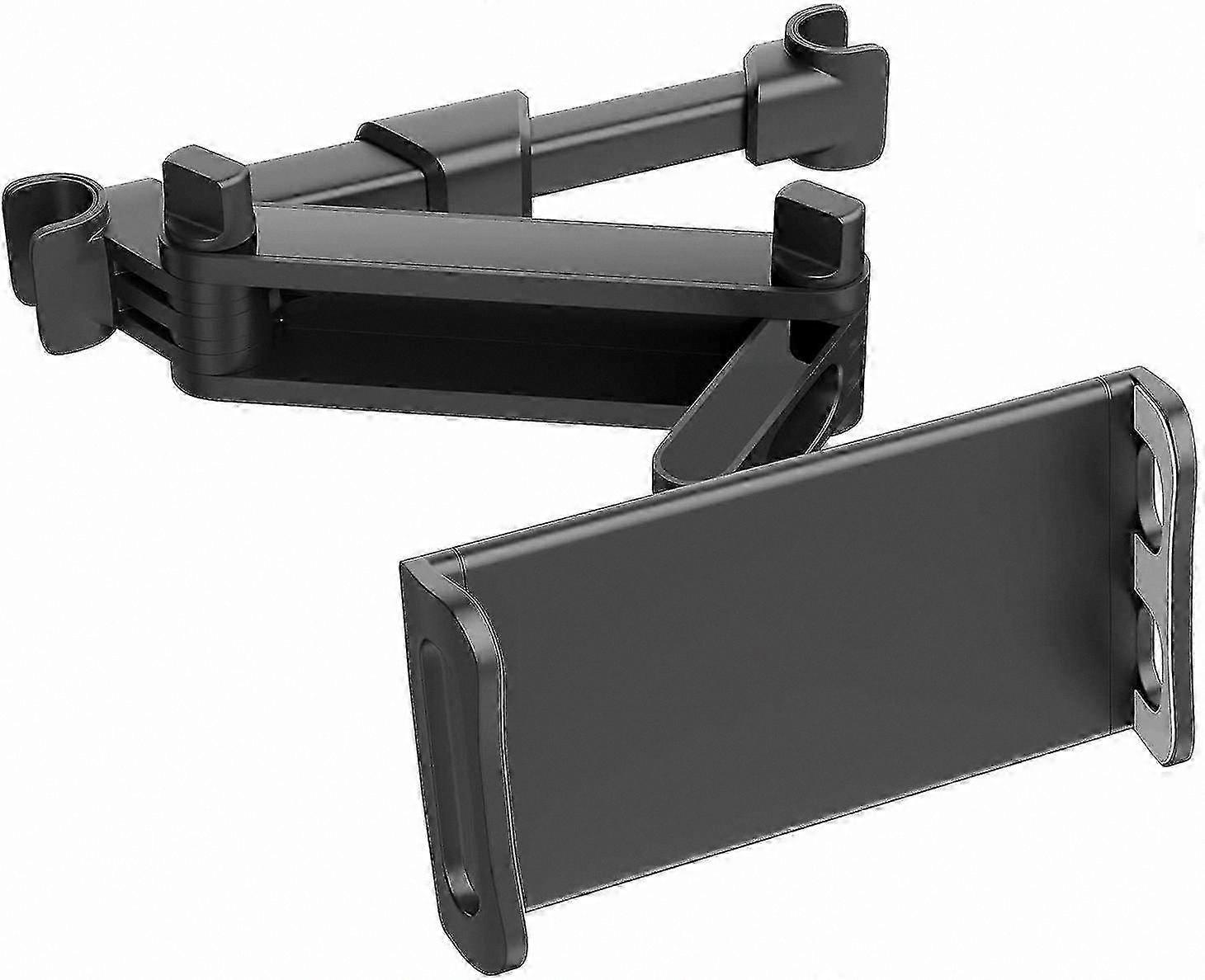 Universal Tablet Holder for Car Headrest - Adjustable Stand for Backseat Entertainment Compatible with Tablets and Smartphones