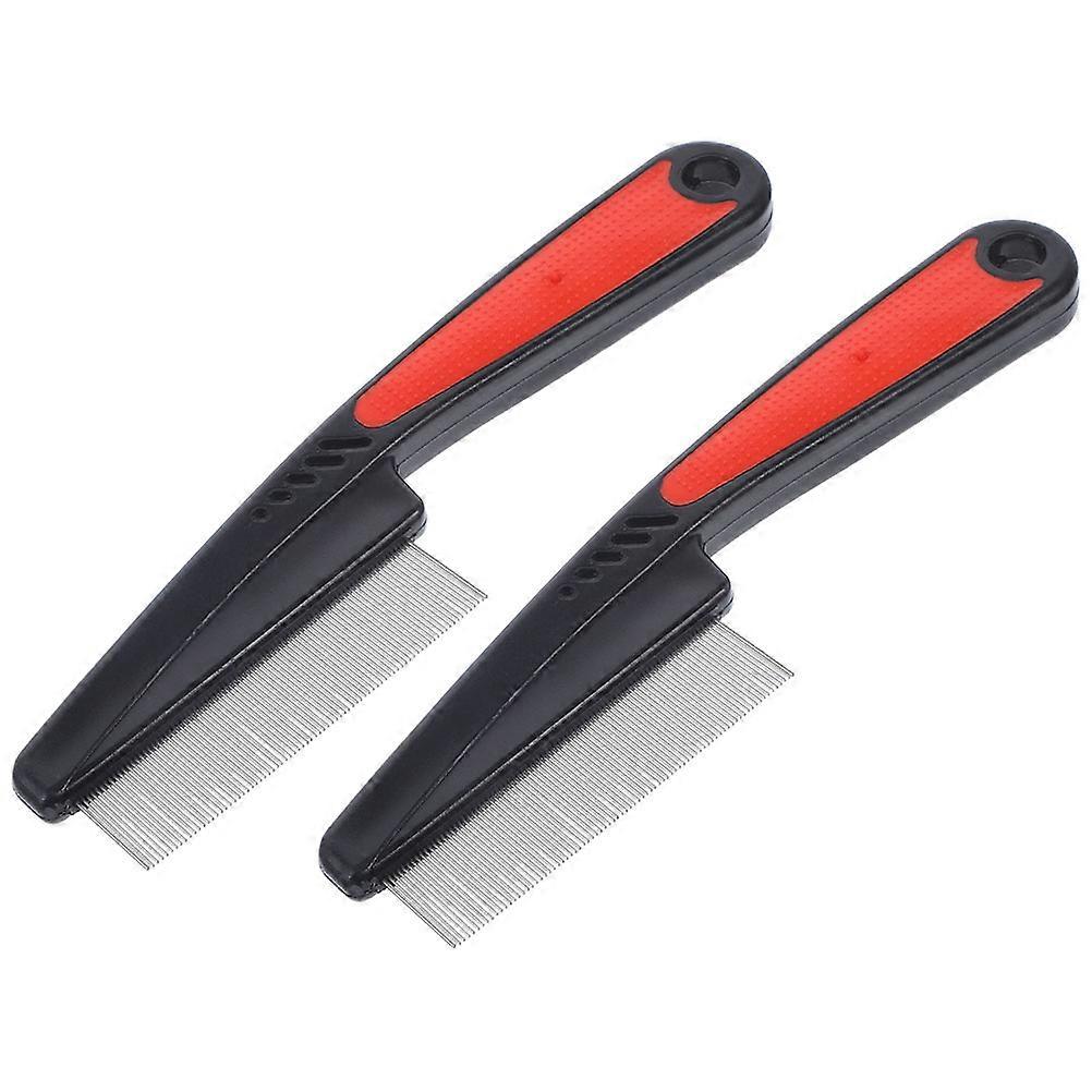 Stainless Steel Fine Tooth Comb for Dandruff Removal and Sleek Hairstyles Multi Color