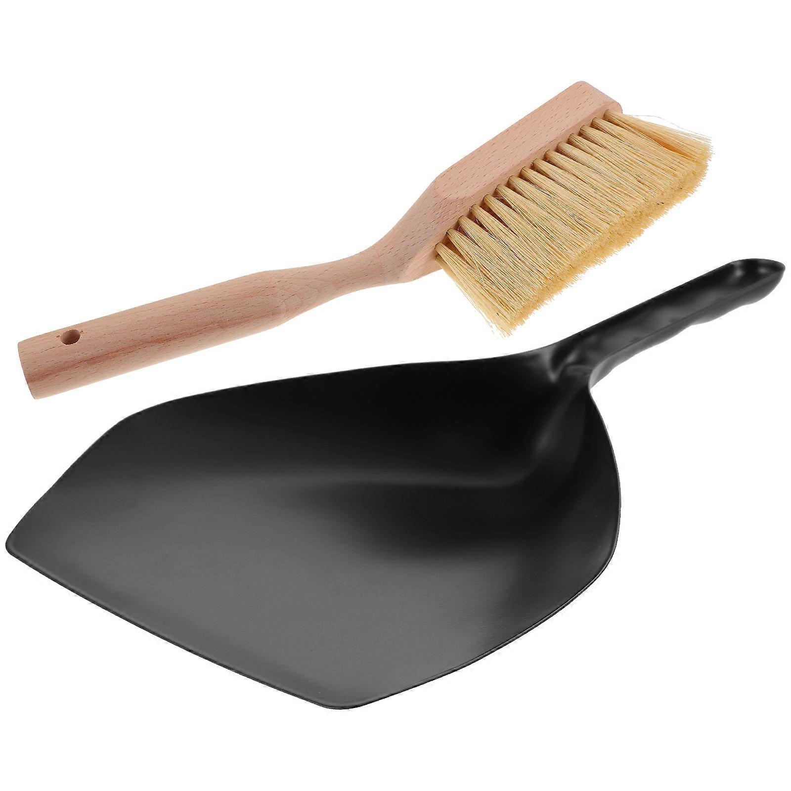 Compact Mini Hand Broom and Dustpan Set for Indoor Cleaning – Lightweight, Space Saving Dust Brush for Tabletops and Countertops – Cleaning Supplies