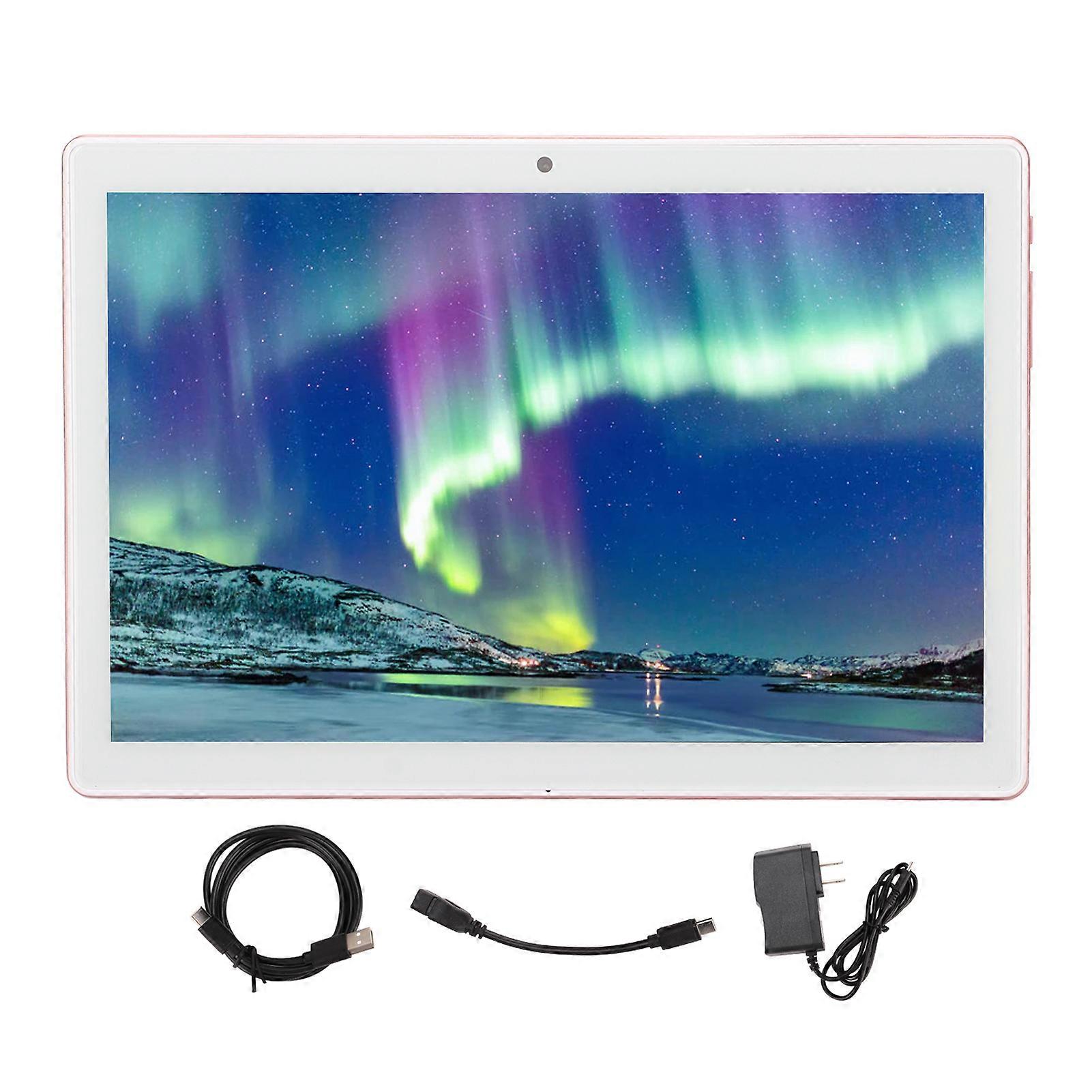10.1 Inch Tablets Quad Core for Android 11 2GB RAM 32GB ROM WIFI HD IPS Large Screen Touchscreen Ultra Thin Tablets 100‑240V