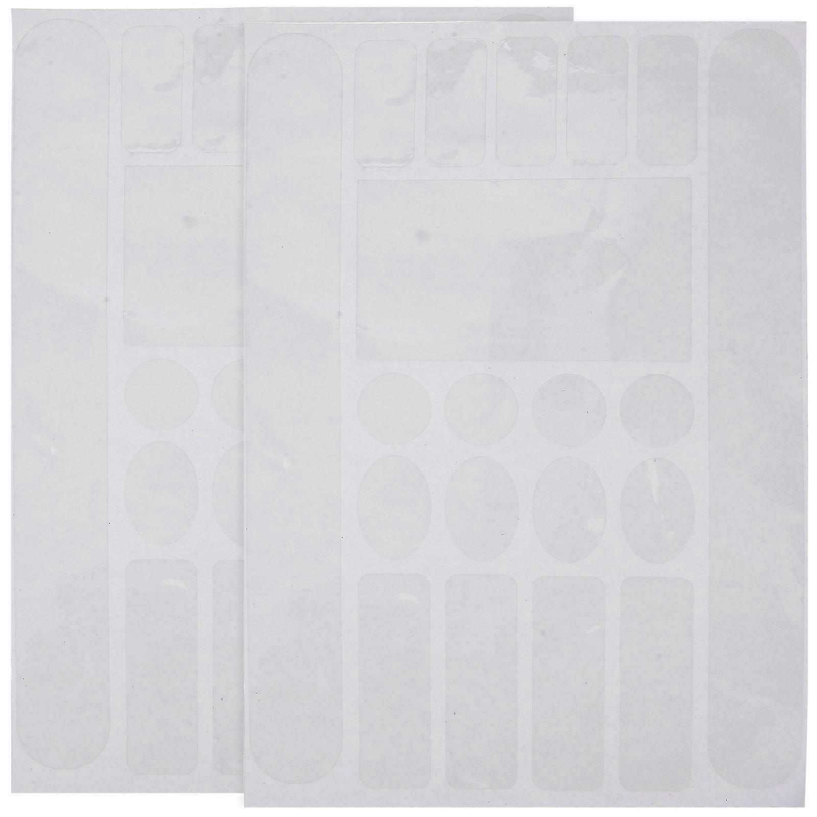 Clear Protective Film for Bike Bicycle Frame 2 Sheets Frame Protection Sticker Guard PVC
