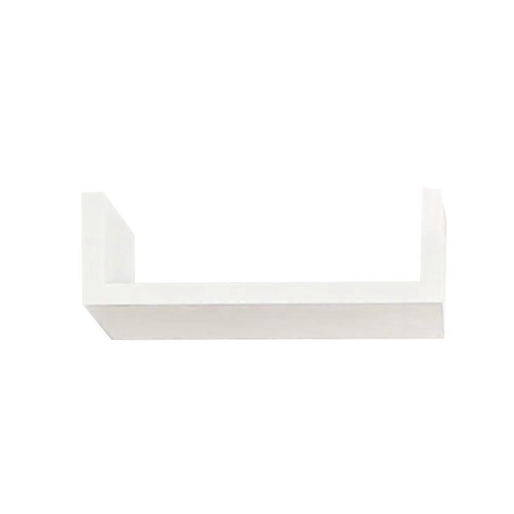 Wall Book Holder Crafted From Quality Wood Ideal For Organizing Books And DVDs In Contemporary Style 1Set