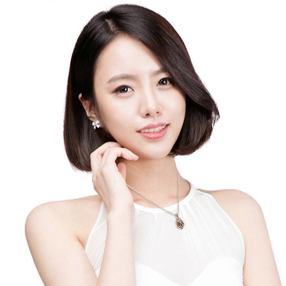 Creative Necklace with Aromatherapy Functionality, Hollow , Precision-made