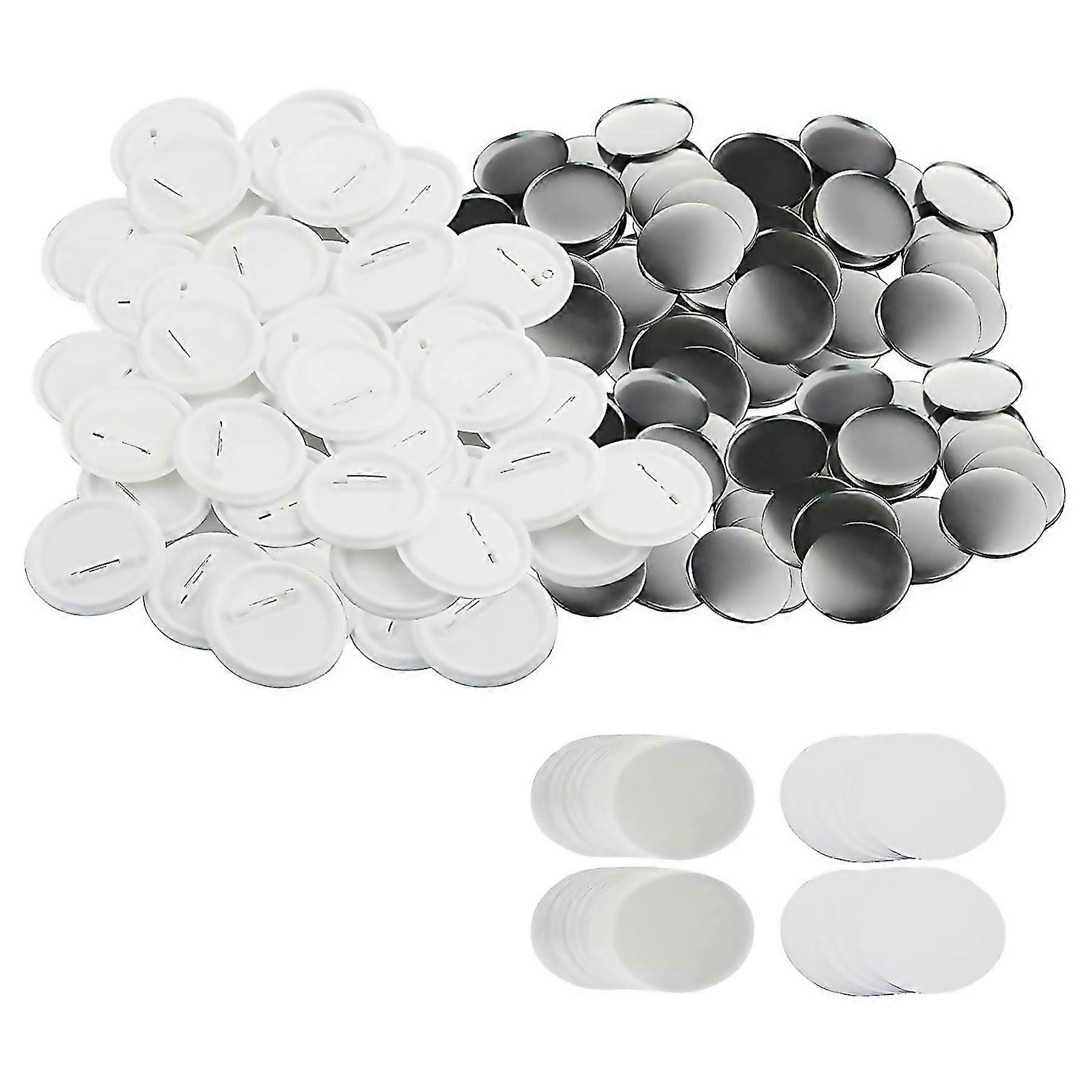 For 200 Sets 58mm Blank Button Badge Parts For Button Machine 58mm