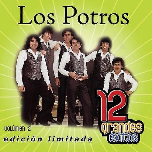 Los Potros - 12 Grandes Exitos 2 [COMPACT DISCS] Ltd Ed EUA importação