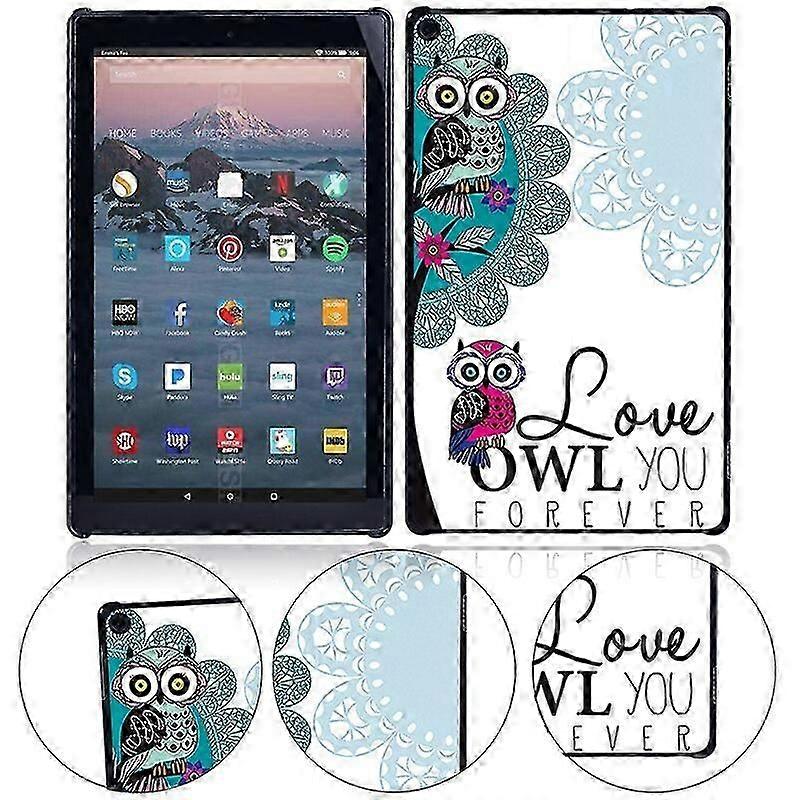 Tablet Case For HD 10 (9th gen 2019) -Tablet Lightweight soft shell plastic Smart Cover Case Computer Covers & Skins