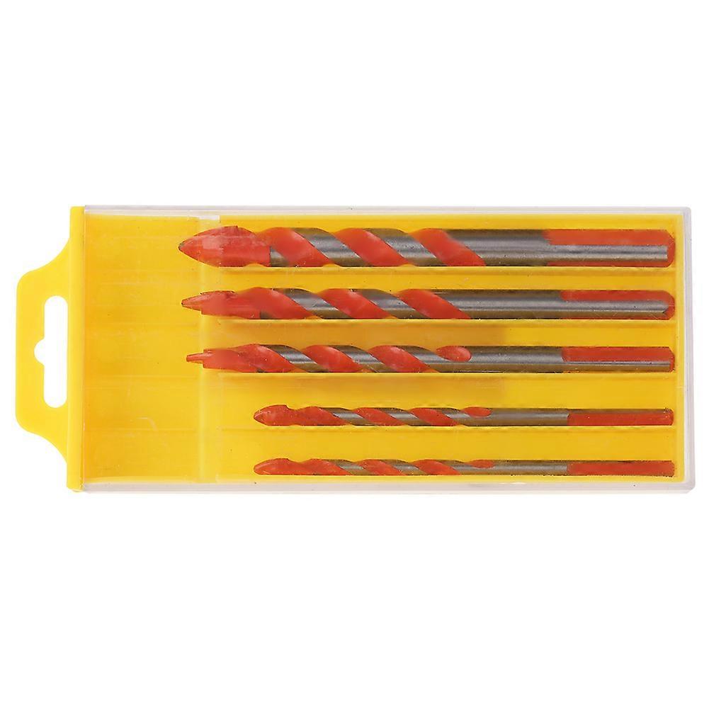 5pcs Triangle Handle Multifunctional Alloy Drill Bits for Hand Electric Drill 6-12mm