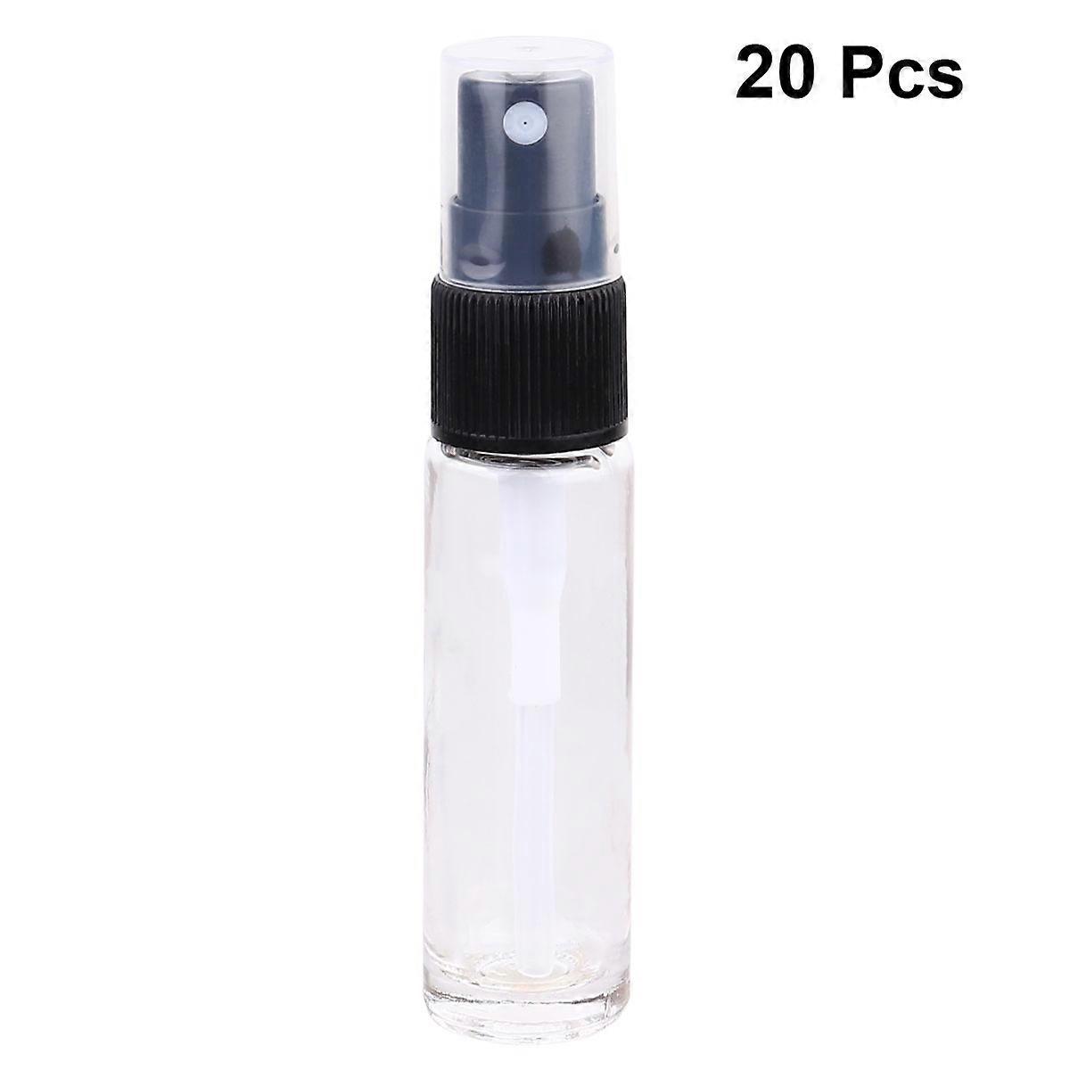 Refillable Spray Bottle Portable for Storage 20Pcs Glass Bottles