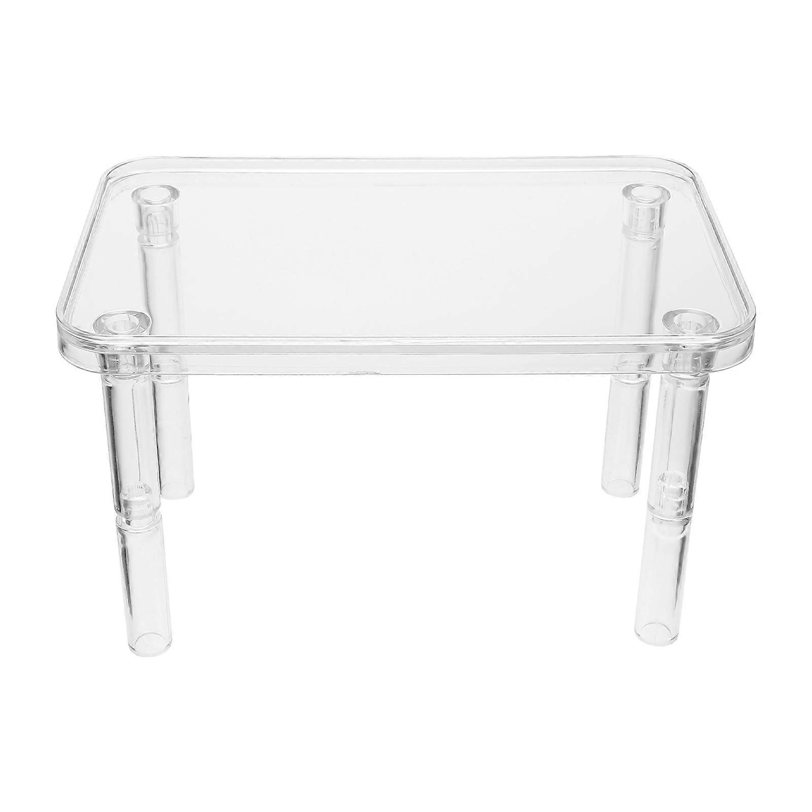Transparent Small Animal Platform for Pet Use Provides Experience and Easy Cleaning