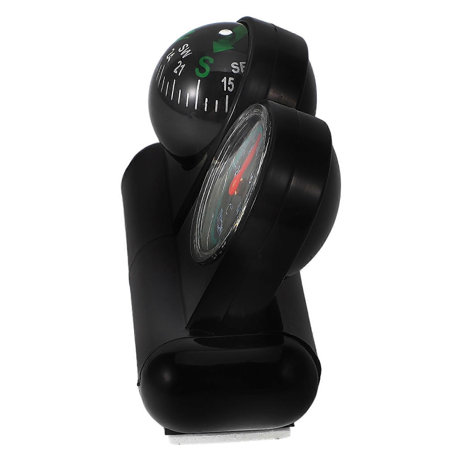 Sleek And Thermometer For Car Dashboard Evenings Navigation And Temperature Display 1Set