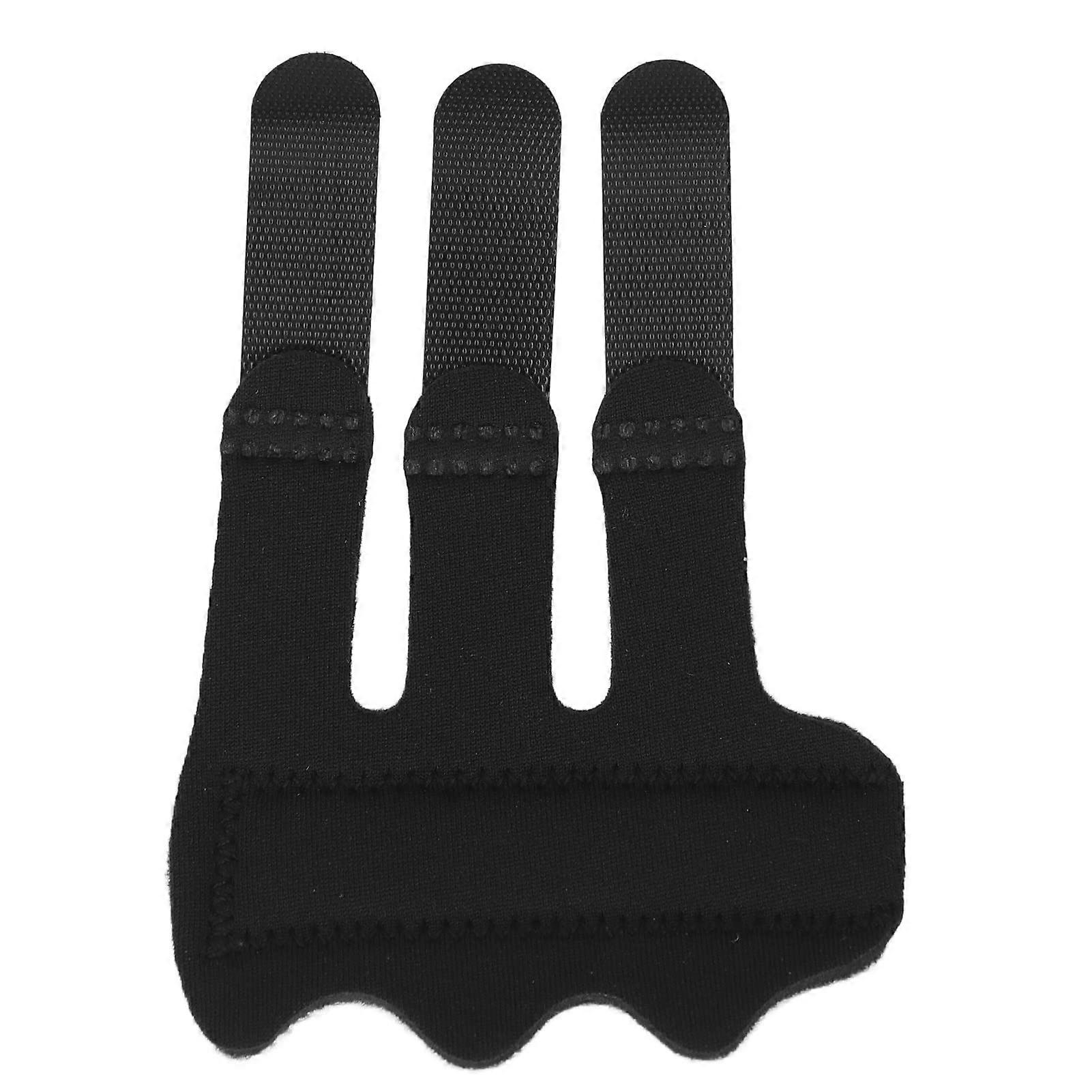 Trigger Finger Splints, 3 Soft, Breathable Holders with Straps, Adjustable Brace