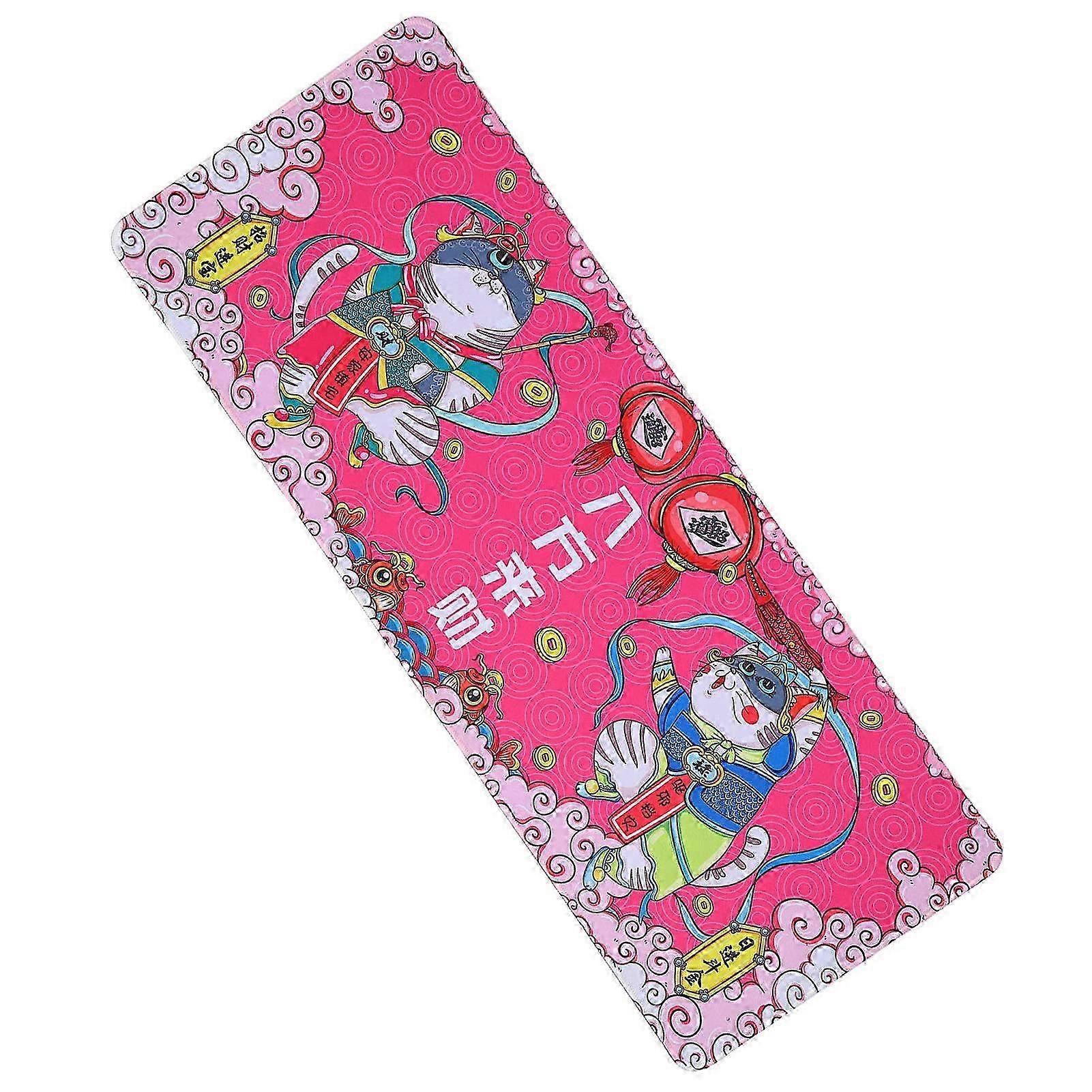 Washable Thick Rubber Mouse Pad & Mat for Notebook & Desktop Computers - Durable, Non-Slip Design for Smooth Gaming & Office Use