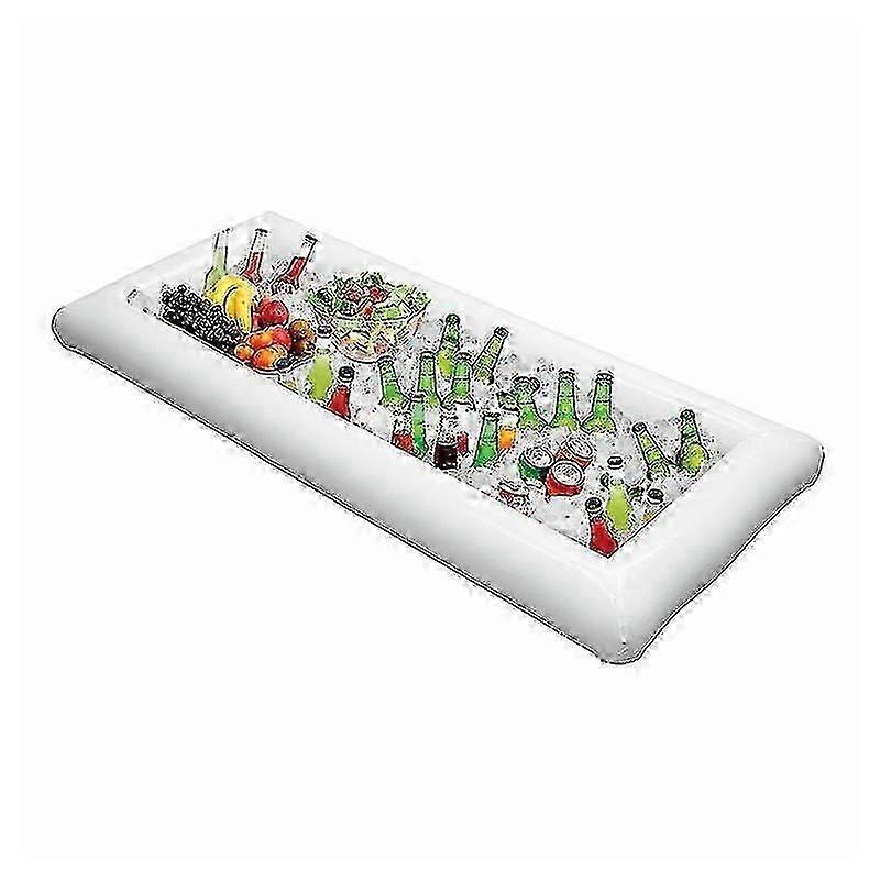 Inflatable Cooler Serving Bar Buffet Ice Bar Tray Holder Food Drink Containers With Drain Plug-B16