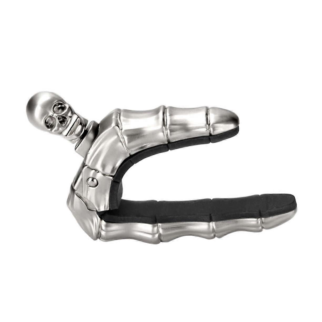 Guitar Capo for Acoustic Guitars - Metal Capo Clamp with Built-In Tuner for Beginners and Professionals, Portable Design