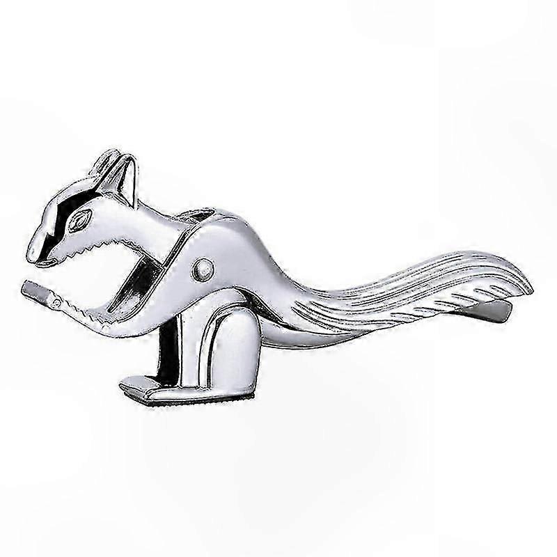 Heavy Duty Zinc Alloy Nutcracker Tool, Squirrel Design for Nuts and Walnuts