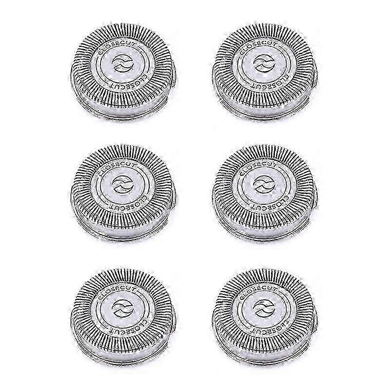 6Pack SH30 Replacement Heads for Shaver Series 3000, 2000, 1000 and S738, with Durable Sharp Blades-Yvan
