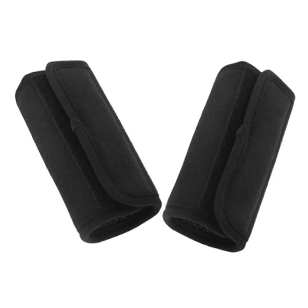 Griffabdeckung für Gehhilfe - Polyester-Cotton Griff Ersatz für Gehstock, Mobilitätsroller, Krücke - Schwarz