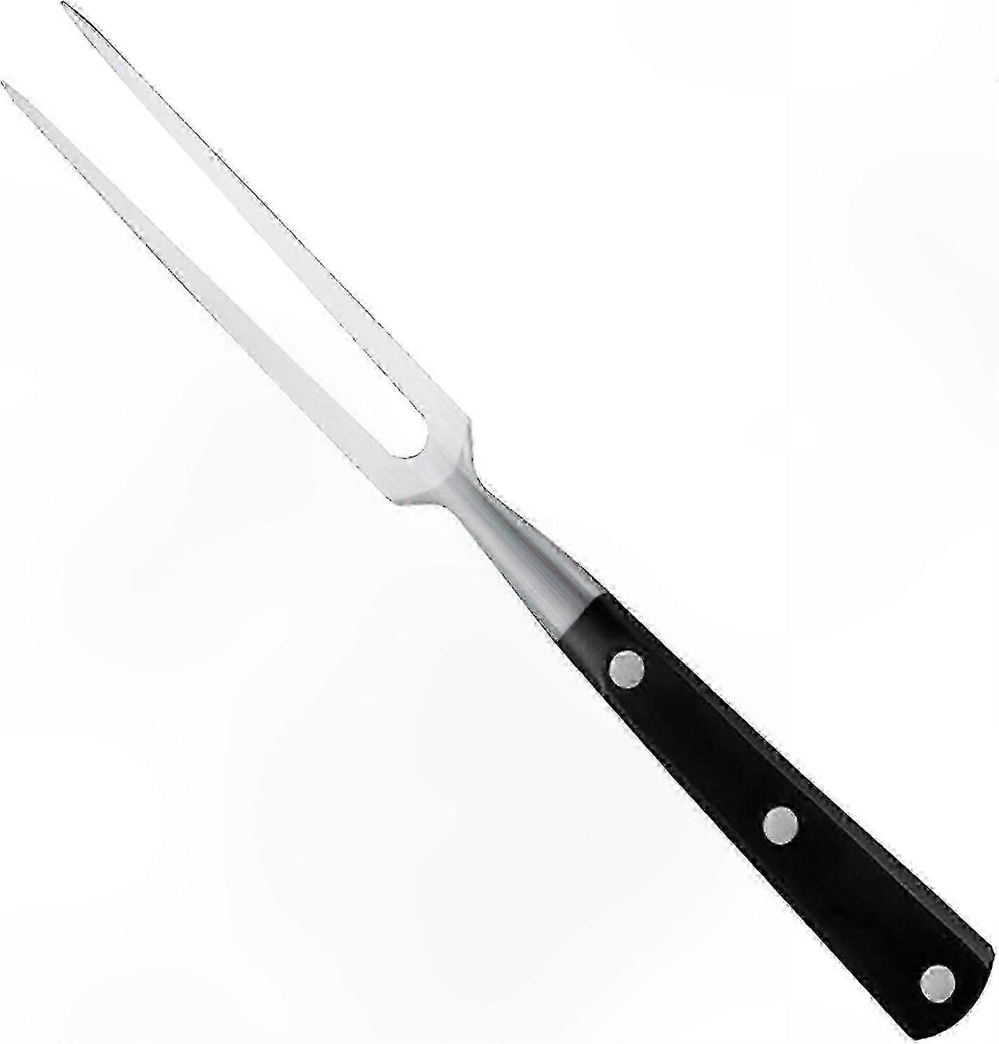 Durable Stainless Steel Meat Fork for Carving, Barbecue, and Poultry Handling Tool
