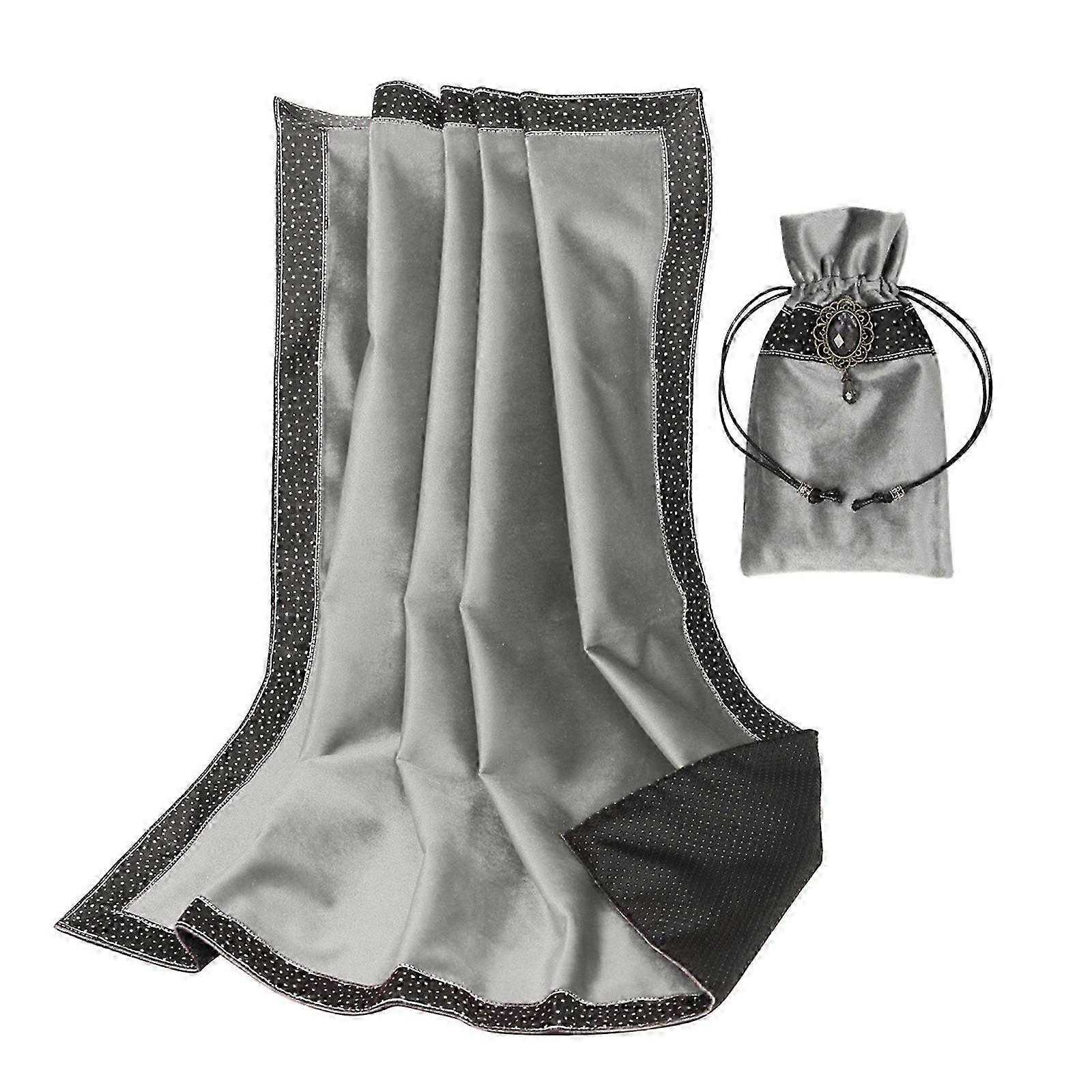 Tarots Tablecloth Thick Nonslip Astrologys Altars Cloth Divinations Cards Table