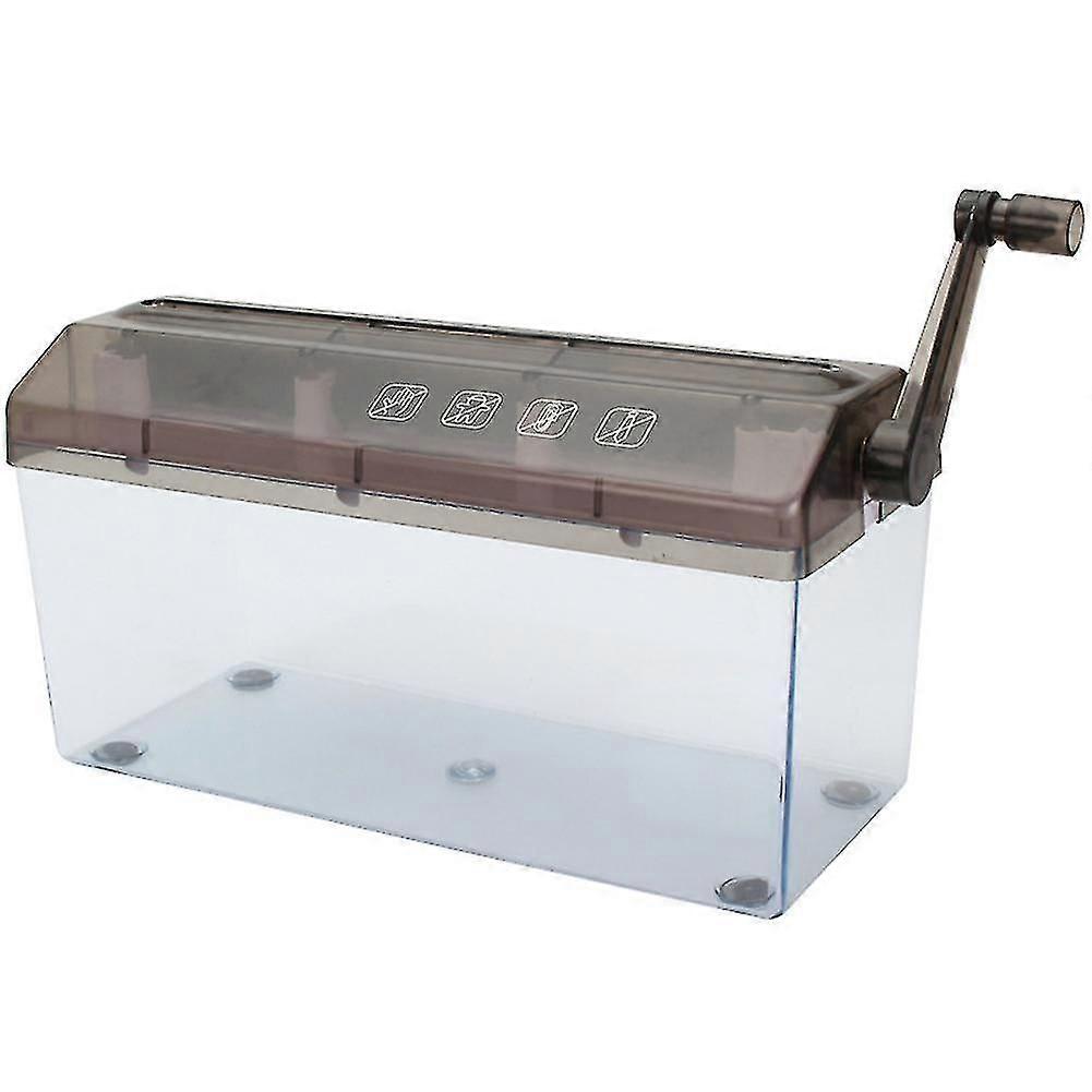 Hand Shredder, Manual Paper Cutting Machine for A4 Documents, Portable Office and School Use