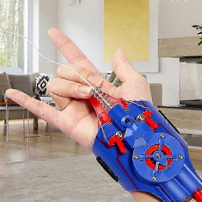 スパイダーシルクランチャーウェブシューターリストランチャーおもちゃシューターコスプレデバイス子供向けおもちゃギフト-B JP