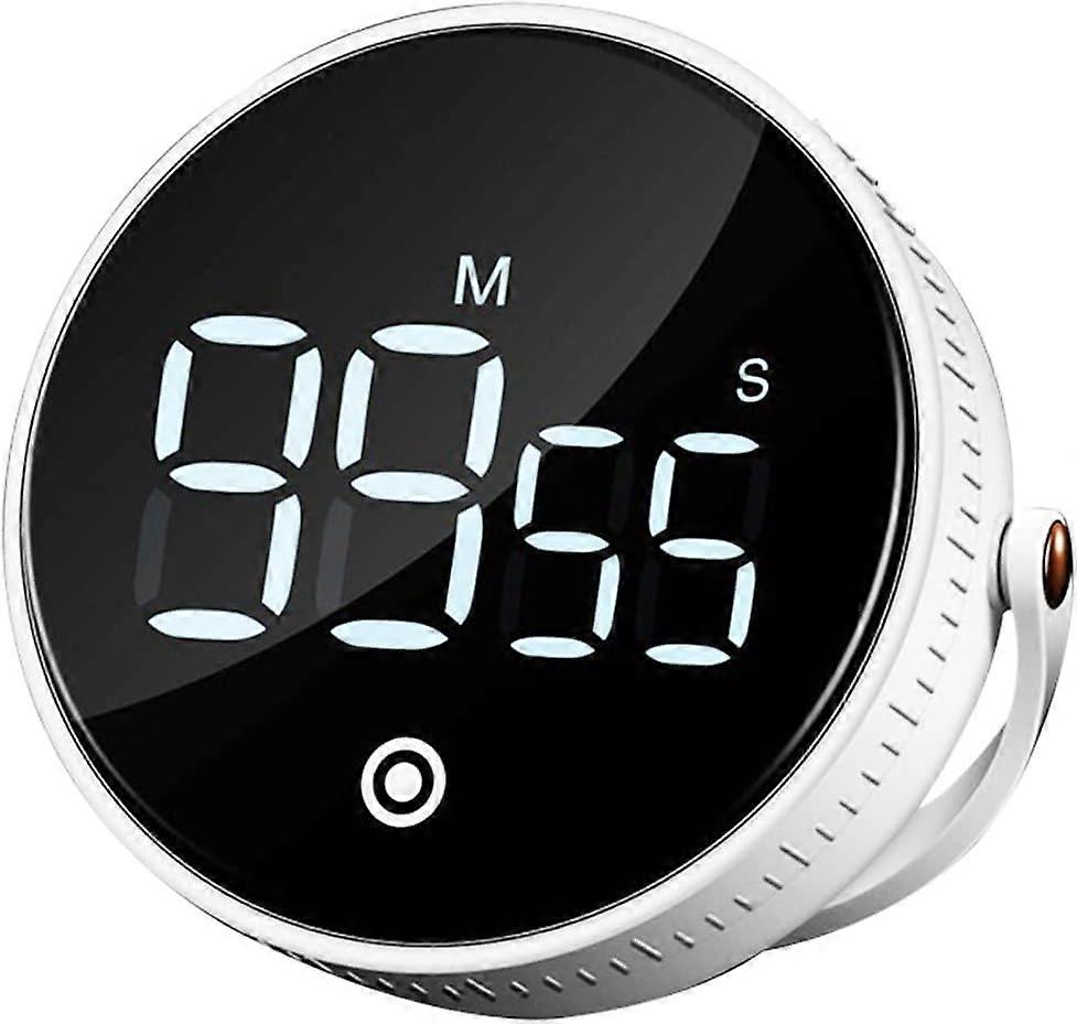 Digital Kitchen Timer, Magnetic Kitchen Timers with Large LCD Display, Magnetic Digital Kitchen Timer with Stopwatch and Countdown Box for Baking, Sp