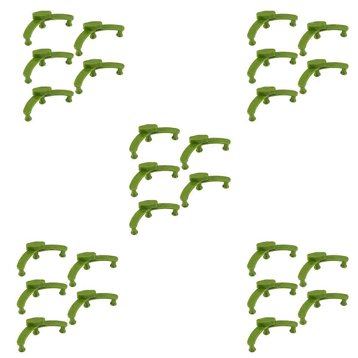 25Pcs Adjustable Plant Branches Bender Fixator Reuseable Branch Puller Fixing Clamp Bonsai Modelling