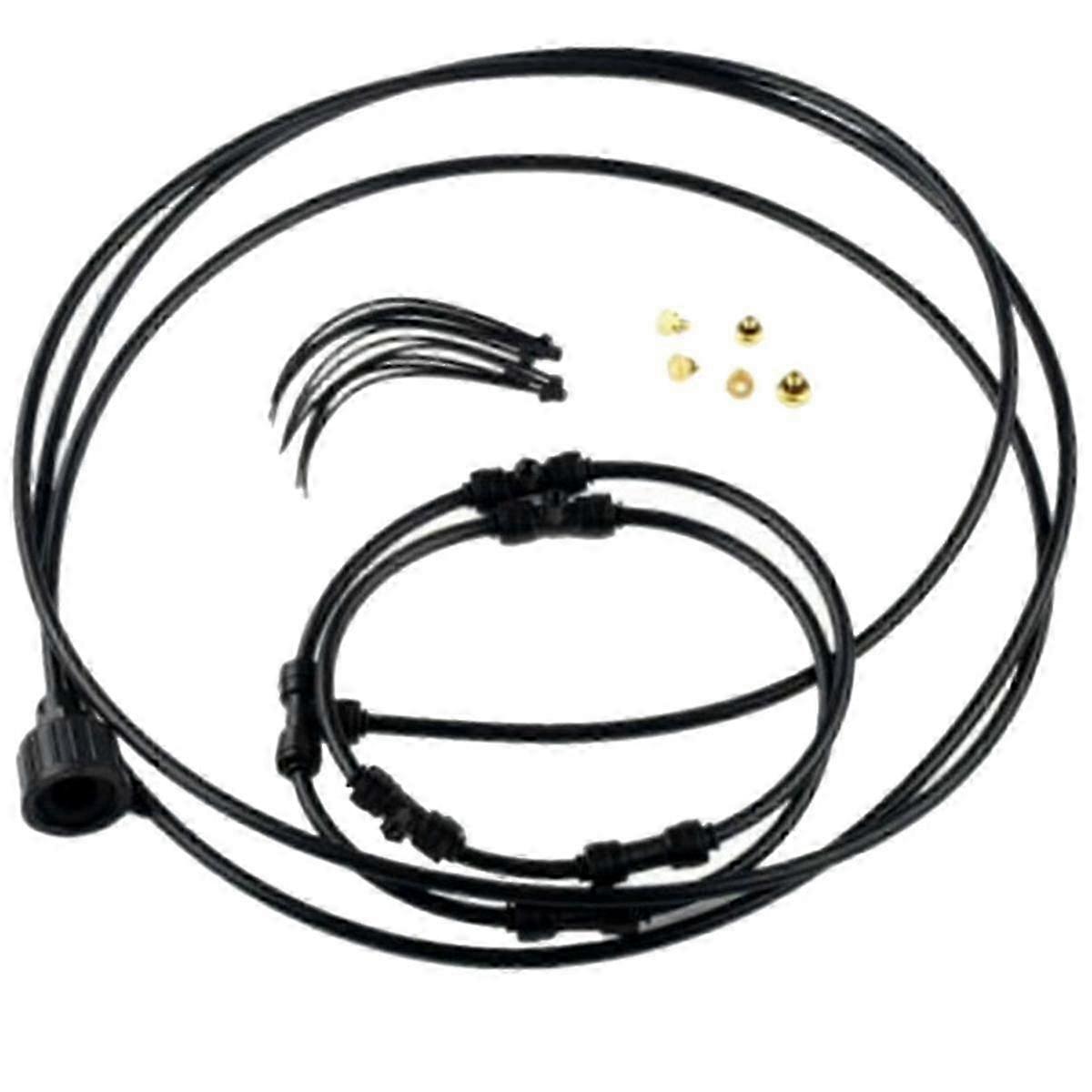 20 Inches Summer Cooling Fan Kit, Water Fan Kit, Suitable for Gardens, Swimming Pools, Yards