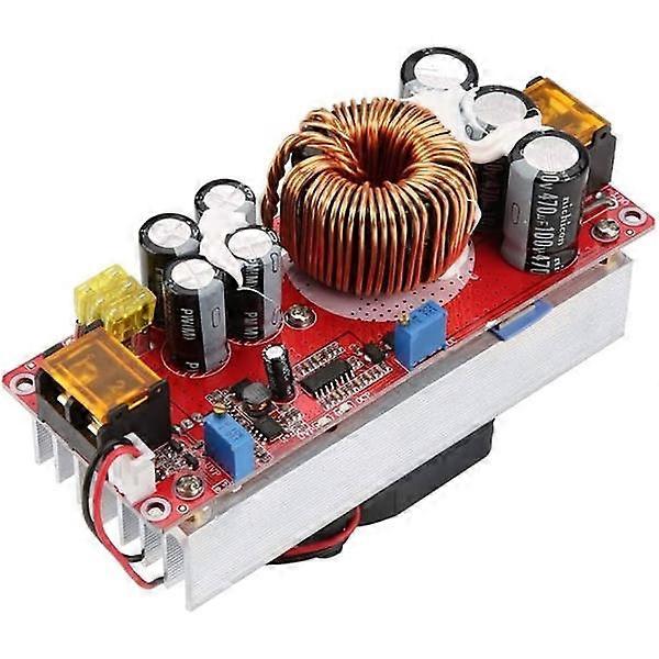 Boost Module, DC-DC Boost Converter Module 12-60V to 12-90V Voltage Step-Up Module Converter 1500W 30A