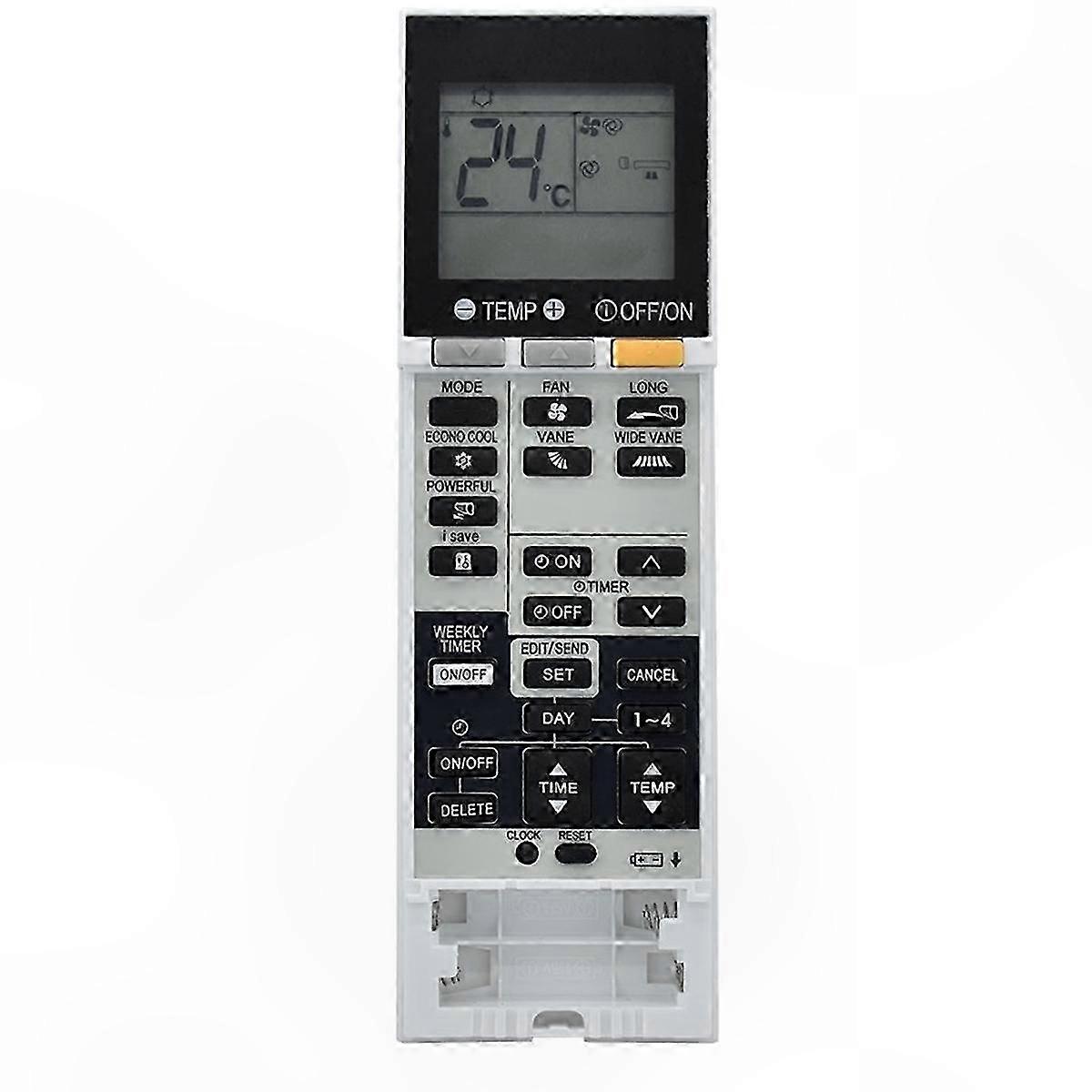 Universal Remote Control for Air Conditioners, Compatible with Mitsubishi MSZ-GE Series Units