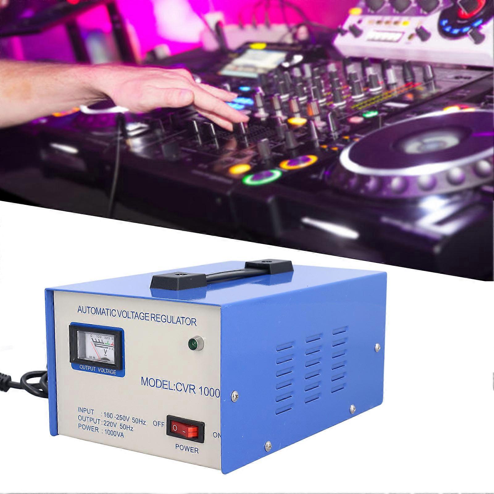 CVR-1000VA 1000W Single Phase Voltage Regulator with 2 Sockets