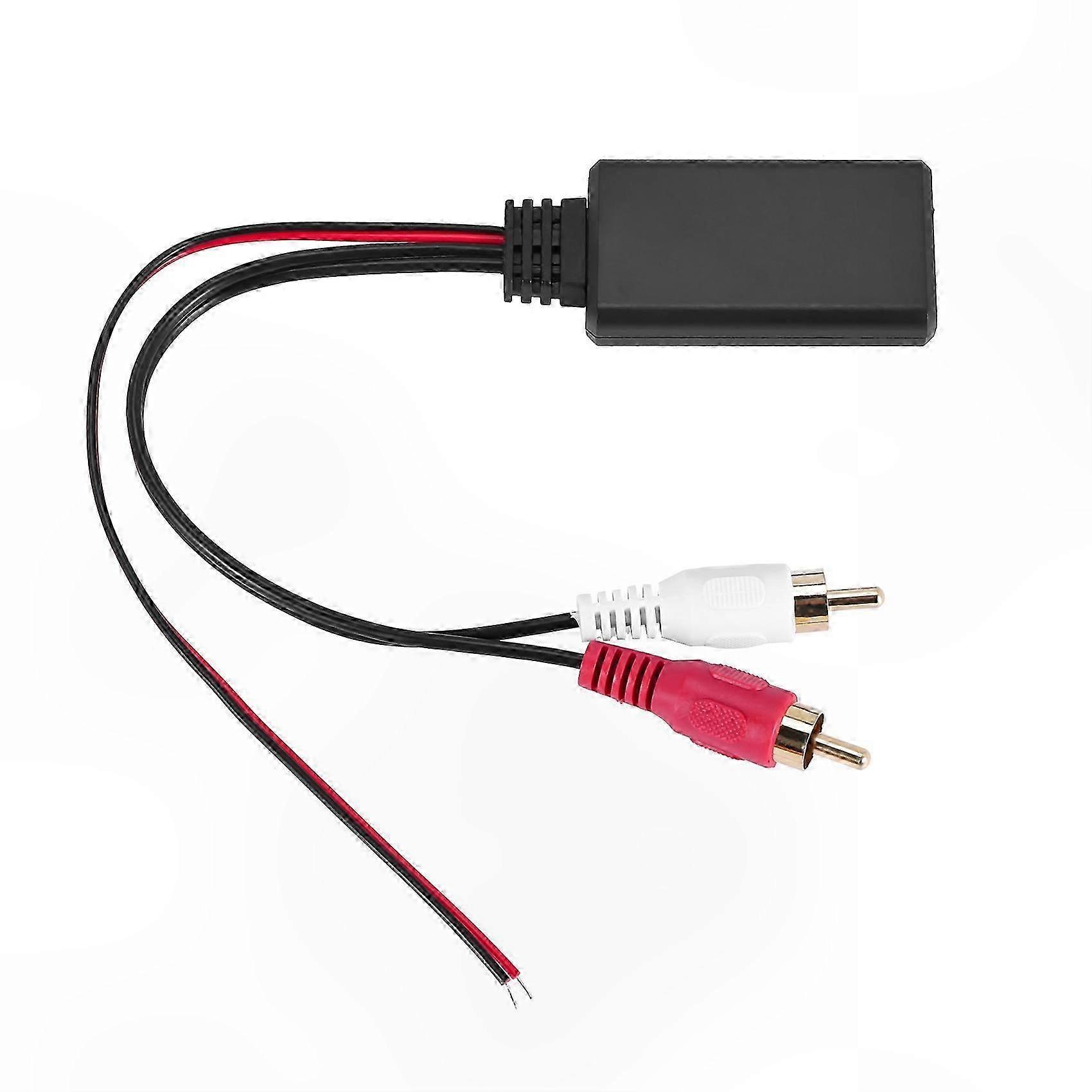 Wireless Bluetooth Music Adapter for Car AUX RCA Audio Connection