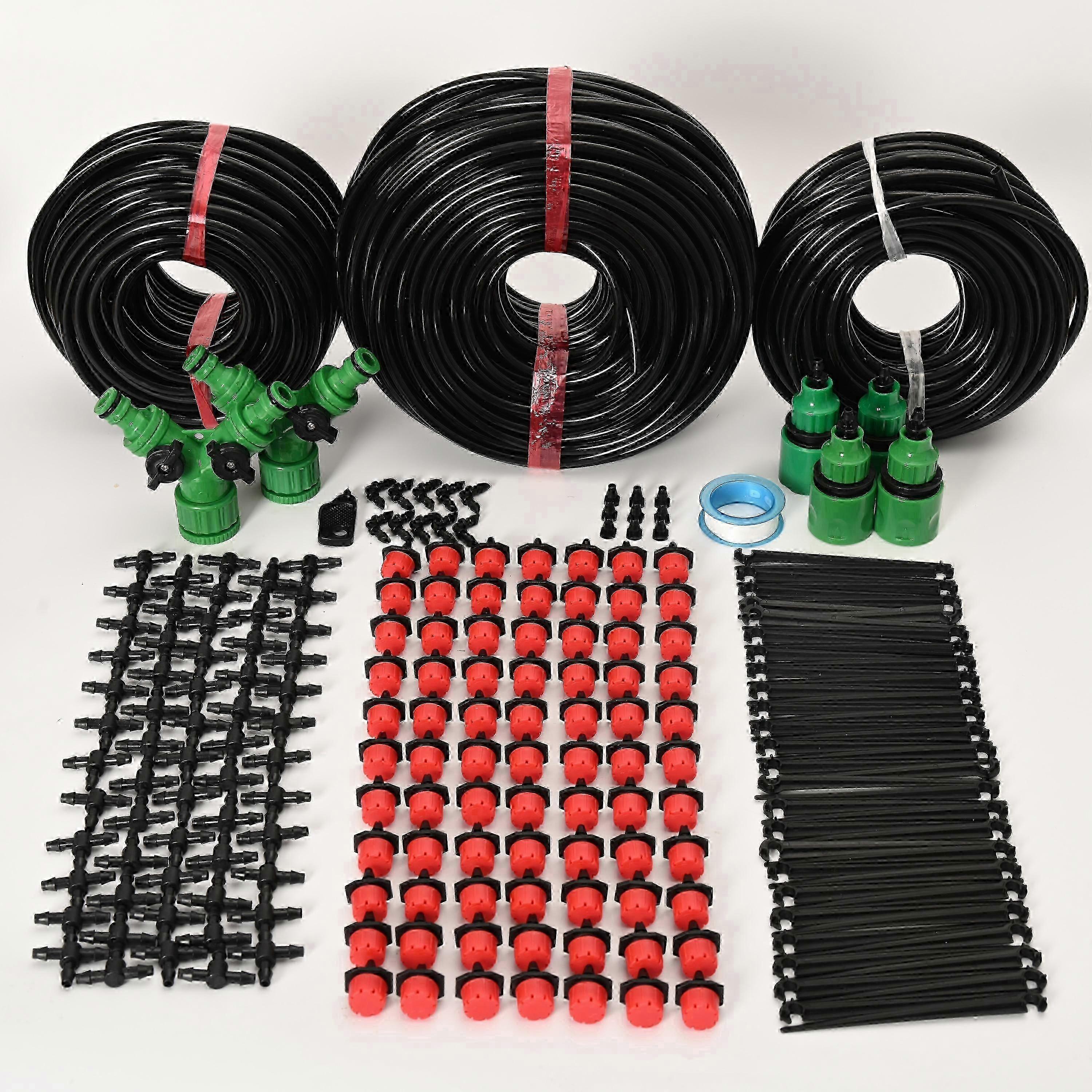 water timers for micro garden irrigation system with drippers