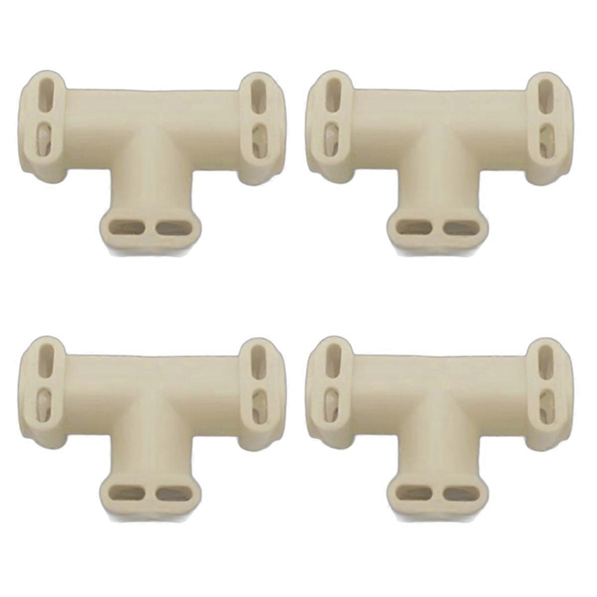 Three-Way T-Shaped Food-Grade Coffee Machine Water Pipe Connector Plug Pressure-