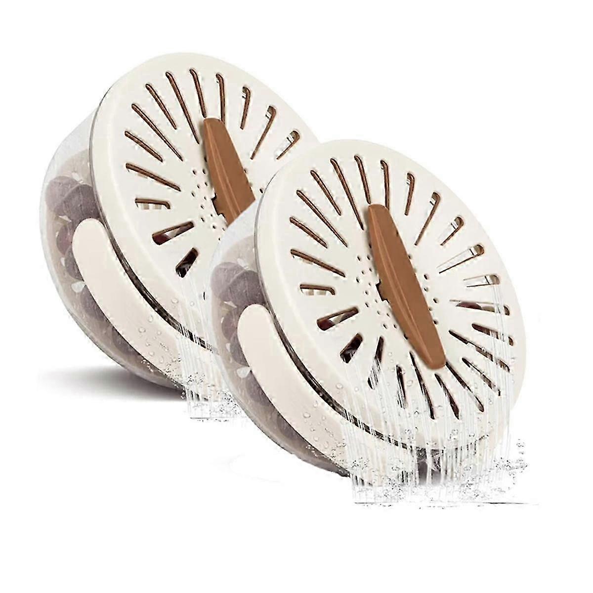 2PC Kitchen Colanders with Strainers: Fruit & Vegetable Cleaning Bowls