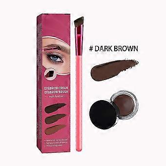 2025 Multi Function Eyebrow Brush & Eyebrow Powder, Multi-function Square Eyebrow Brush, Multifunction Angled Eyebrow Brush