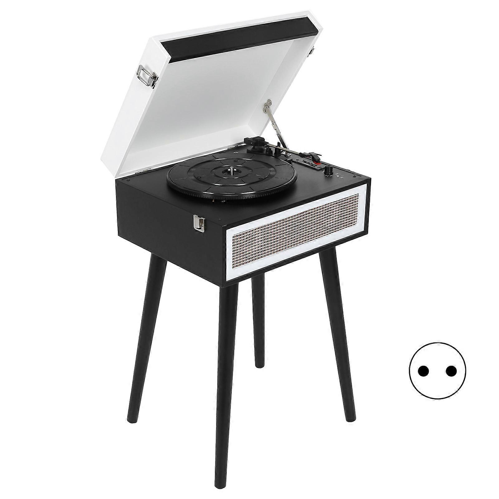 HYT10 Vinyl Record Player: Bluetooth 5.0 Turntable with USB & Memory Card Support