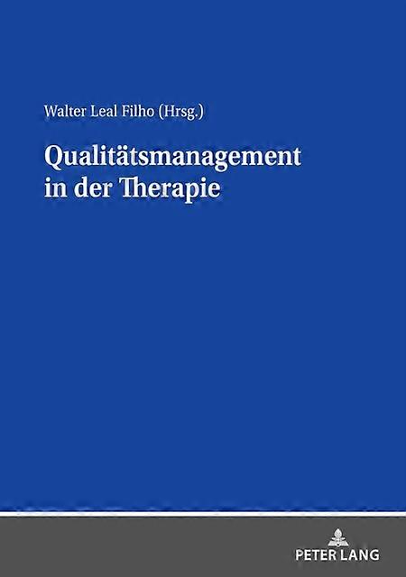 Qualitaetsmanagement In Der Therapie Paperback