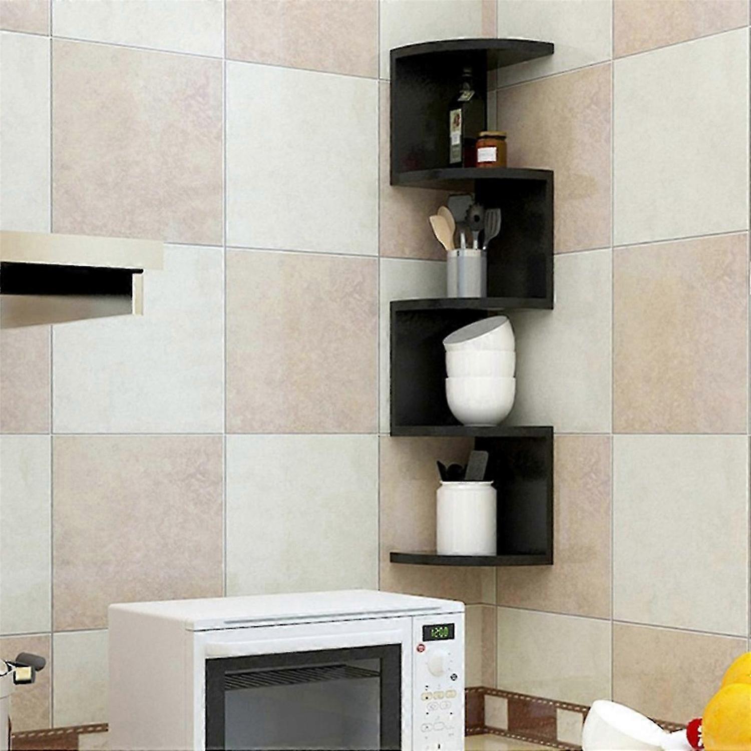 Corner Shelf Corner Corner Punching-Free Wall Corner Bookshelf