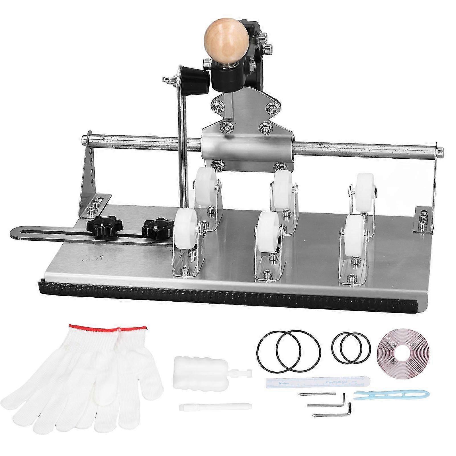 Glass Bottle Cutter Upgraded Wine Cutting Tool Kit DIY Machine for Square Round Bottle Cutting