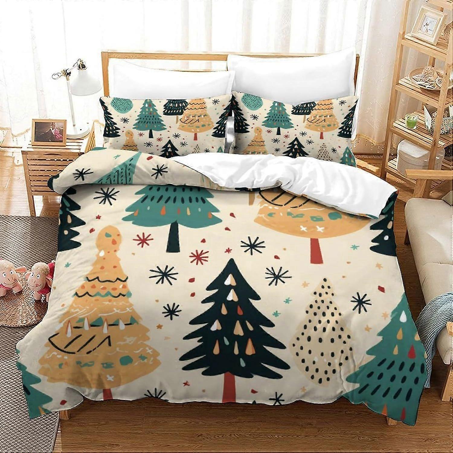 Toy Story Duvet Cover Microfiber Bedding Set, 3D Print Duvet Quilt Cover&Pillowcase, With Zipper Closure, Soft Duvet Cover for Men Woman Kids 3 Piece 