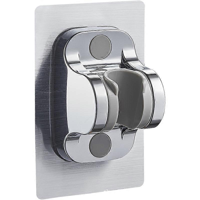 Handheld Shower Holder, No Drilling Wall Mounted Universal Adjustable Bathroom Accessory