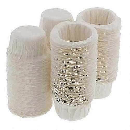 100-Pack Disposable Paper Coffee Filters for Home Brewing