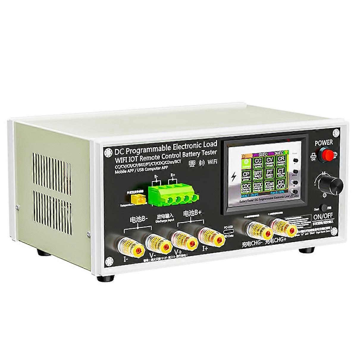 WiFi Tuya 200V 50A DC Electronic Load USB Tester High Resolution Battary Capacity Monitor Charging